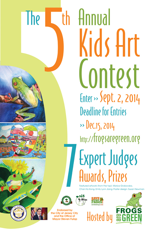 5th Annual Kids Art Contest hosted by Frogs Are Green