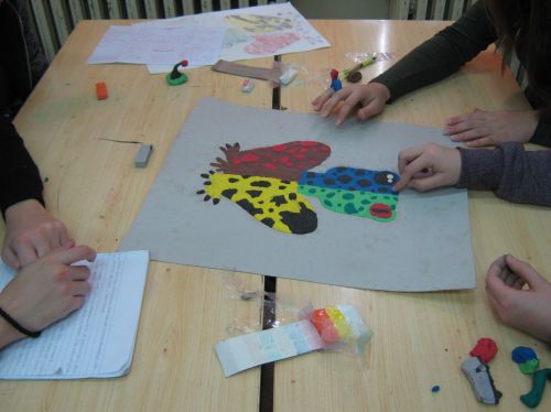 Serbia students learn about frogs and create art for Frogs Are Green Contests 2017