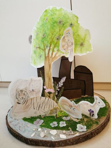 Yufei Song, 8 years old, China, Tree of life, best 3d 2020