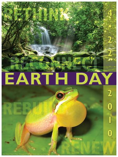Renew, Rethink, Rebuild, Reconnect - Earth Day