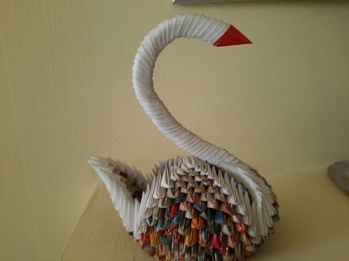 Georgescu Alexandra, 15 years old, Romania, Earth Day 2020 art from recycled materials