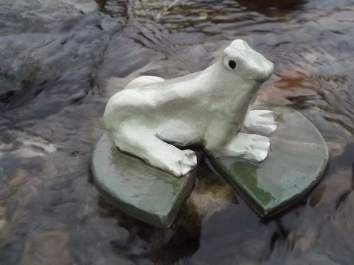 Honorable Mention, Niamh Ni Iceadha, Ireland, Frogs Are Green Kids Art Contest, Best 3D Art