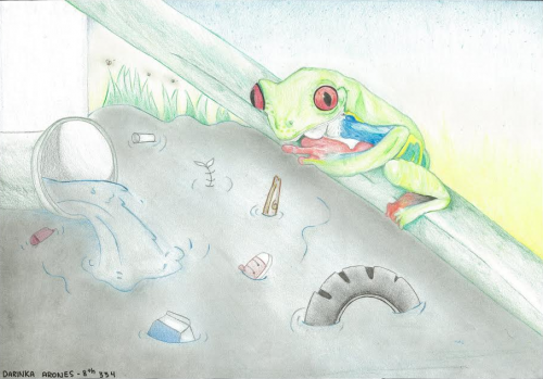 2-Darinka Arones, 8th grade, MS 4, JC, NJ, USA, art teacher, Federico