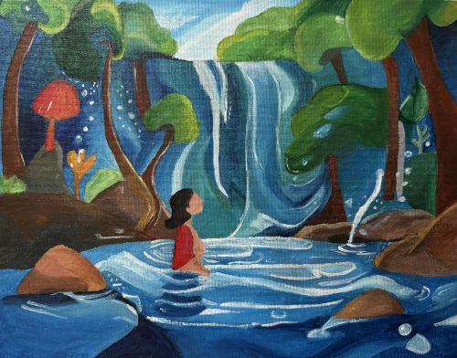 5th Place Best JC art, Alaina Monhammed, 17 yrs old, JC, NJ, USA 2023