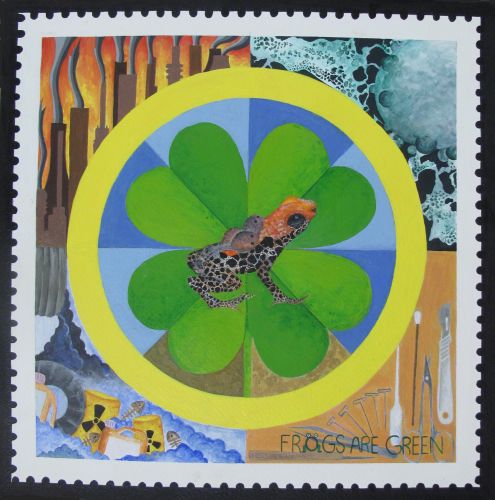 Mana Sorahi, 16 yrs old, Iran, Frogs Are Green contest 2018