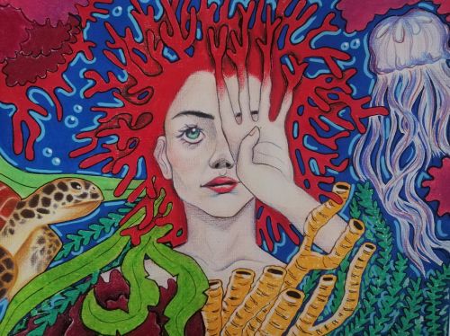 1st Place, Melek Duru Erman, 15 years old, Turkey 2024