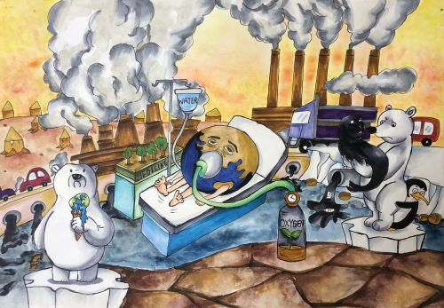 1st Place Winner Zhang Anwen, 6 years old, Hong Kong