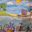 2nd Place Ayushman Sahu, 6 years old, Jersey City, NJ, USA 2024, Protect the coral reef thumbnail