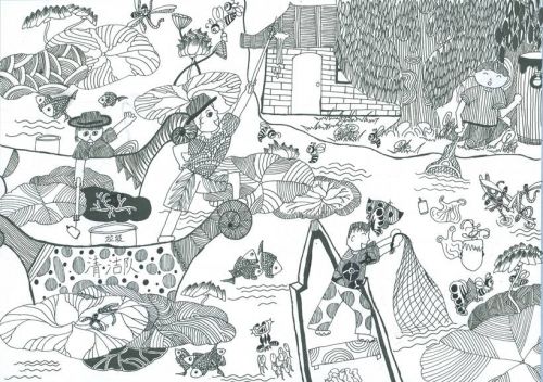 3rd Place, Best BW Art, Natkitta Chaipiriyapitak, 14 years old, Thailand