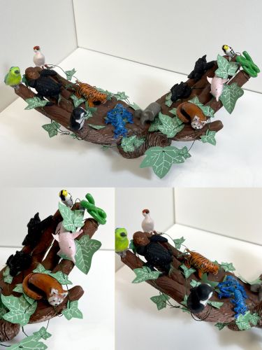 4th-Place-Makaila Kim, 16 years old, CA, USA, 3d ceramic, Precious Lives Are In Our Hands