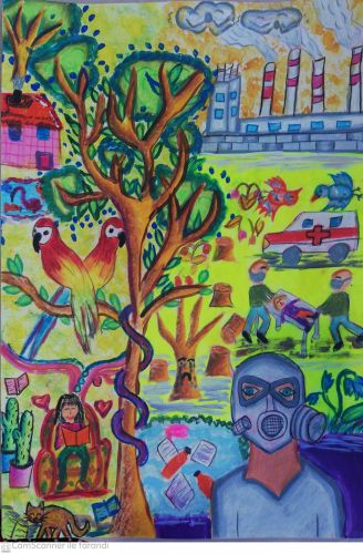 Ayselnur Akar, 11 years old, Best art from Turkey 2020
