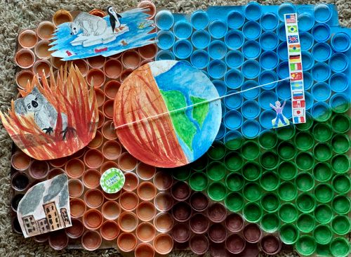 Ishan Goswami, 6 years old, Delaware, USA, earth day 2020