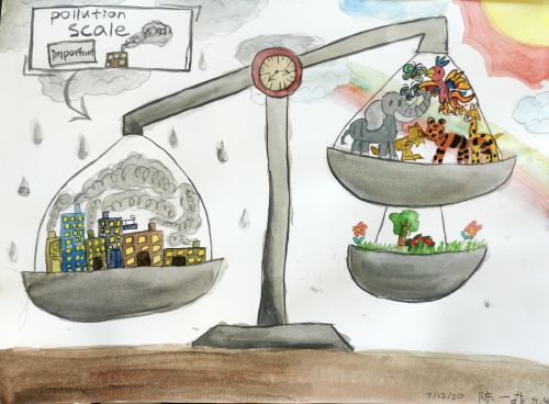 Lucy Chen, 9 years old, China, scales of nature, Honorable Mention winner 2020