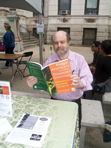 Mark Lerer, Artist checks out Frog Curriculum