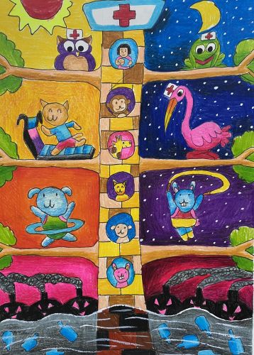 Meepian Roopkaew, 6 years old, Thailand, 2nd place winner 2020