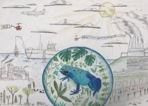 Mia Woodard, 13 years old, Jersey City, NJ, 2021, best environmental