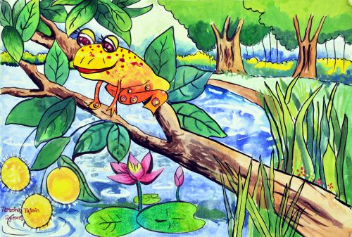 Tanzina-Tajrin-Ede-12 yrs old-Akibuki Art AcademyBangladesh