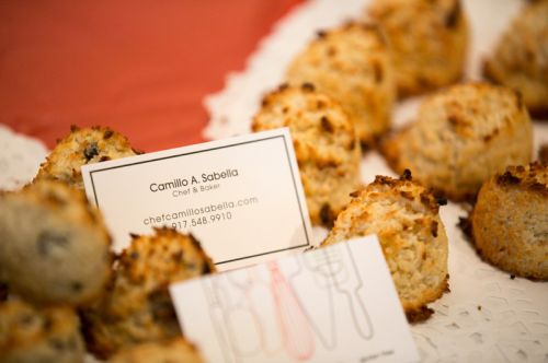 Chef Camillo Sabella's macaroons at Green Dream's Save the Frogs Day event in Jersey City - Photo by Danny Chong.