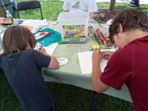 Frogs Are Green loves it when children are into drawing frogs!
