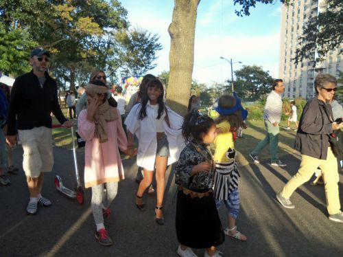 Fashion show parade at WPLIVE