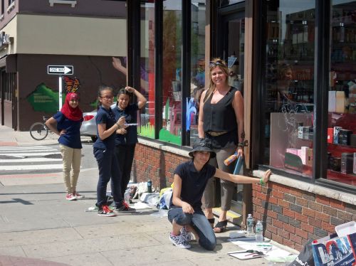 students-PS-4-window-painting