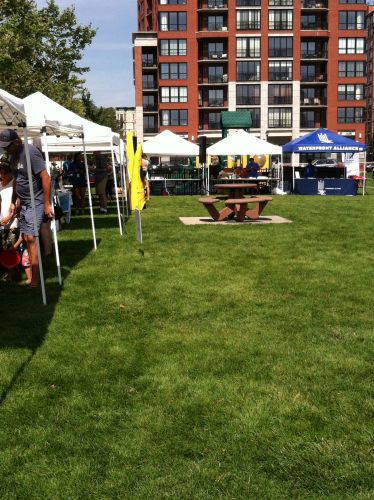 Hoboken's Maxwell Pier for The City of Water event hosted by the Waterfront Alliance.