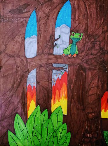 Angely Ortiz, 13 yrs old, PS 14, Jersey City, NJ, USA, 2021