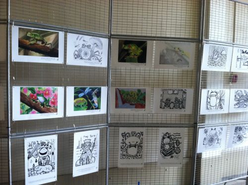 Hoboken-city-hall-displays-frog-art