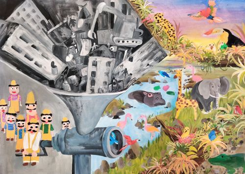 Hsieh Ching Chen, 9 years old, Taiwan, China, Transform, 2nd Place winner 2020