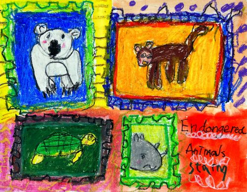 Leung Bosco, 6 yrs old, Hong Kong, 2021 best environmental