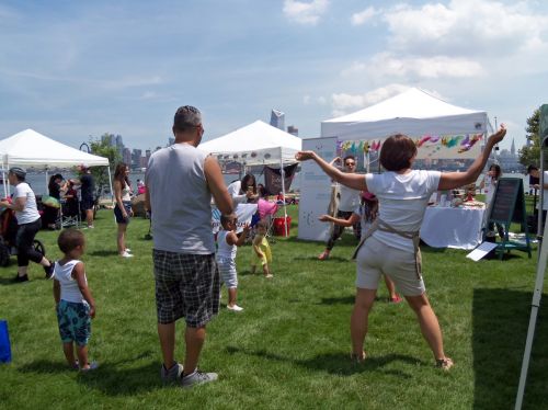Celebrate Life Studio had children's activities including dance!