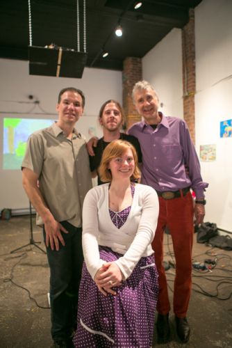 The Gully Hubbards at Green Dream's Save the Frogs Day event. Hosted by Frogs Are Green at The Distillery Gallery. Photo by Danny Chong.