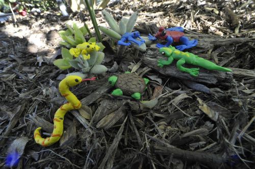 1st-place, Julie Knauth, 10 years old, CA, USA, 3D art, 3D amazon creatures, clay