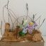 Adyaashree Rout, 6 years old, India, green heart, art from recycled materials, 2020 thumbnail