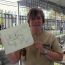Laura-displays-her-frog-drawing-at-WPLIve thumbnail