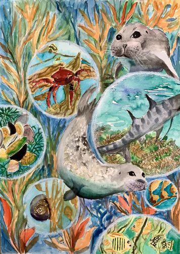 1st Place, Monica Tsang, age 14, Canada 2025