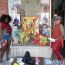 Academy-1-students-paint-frogs-trees-434-Central-Ave thumbnail