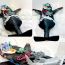 Solomon Chang, 14 years old, CA, USA, 3D cardboard and ceramic, Marin Friend Rescue Plane, 2021 thumbnail