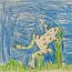 Arriana Rock, age 6 and Brian Younger (Grandpa), age 65, Frederick, CO thumbnail