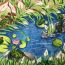 Picnic by the bank, Jane Ser, 10 years old, CA thumbnail