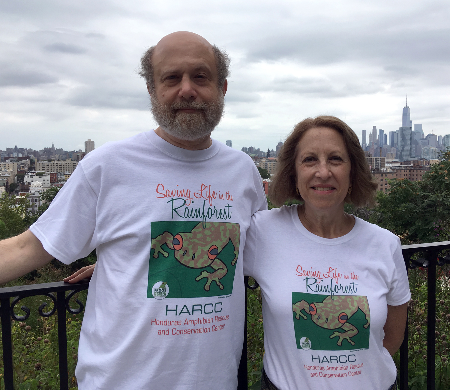 New Frogs Are Green t-shirt to support HARCC